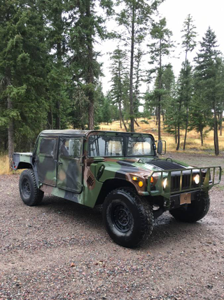 Illustration for article titled 1985 AM General Hummer on craigslist